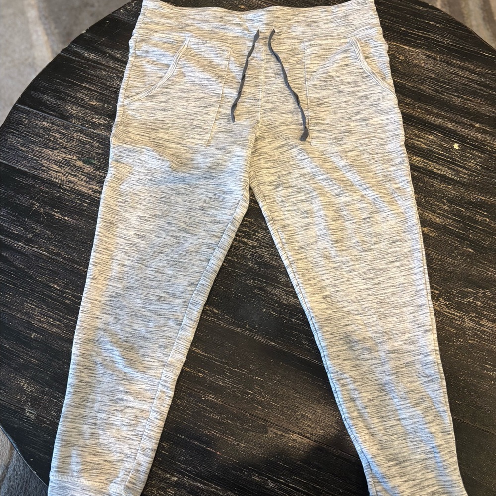 SO Heather Gray Jogger Sweatpants with Drawstring